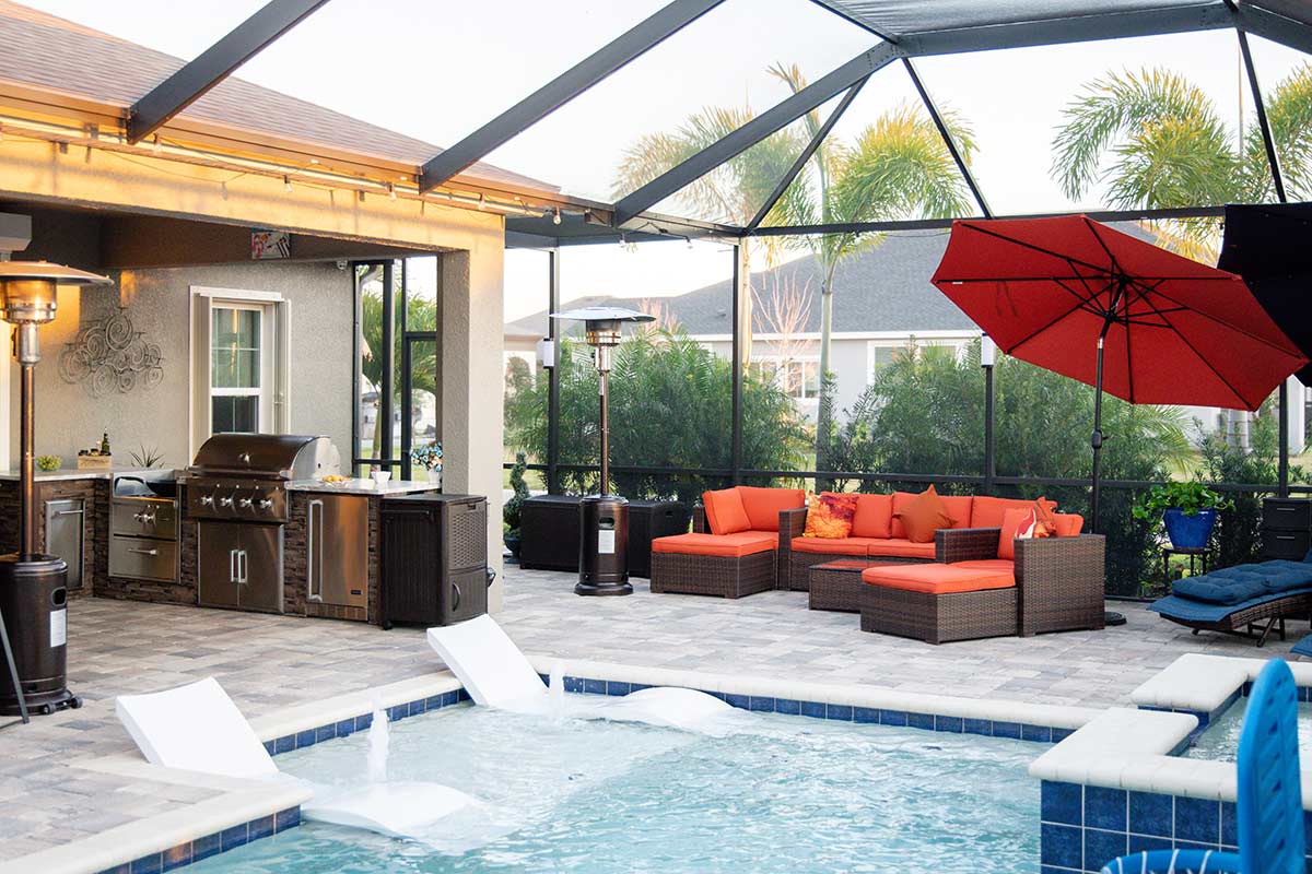 Creating a Functional Outdoor Living Space for Cooking, Relaxing, and Entertaining blog image